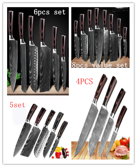 8-piece Set Knife