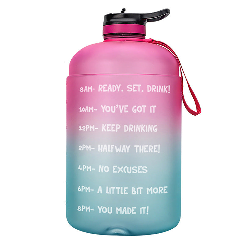 Gallon Water Bottle with Straw