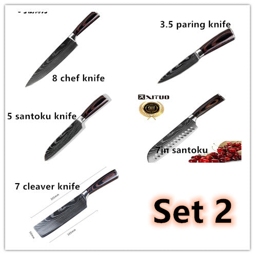 8-piece Set Knife