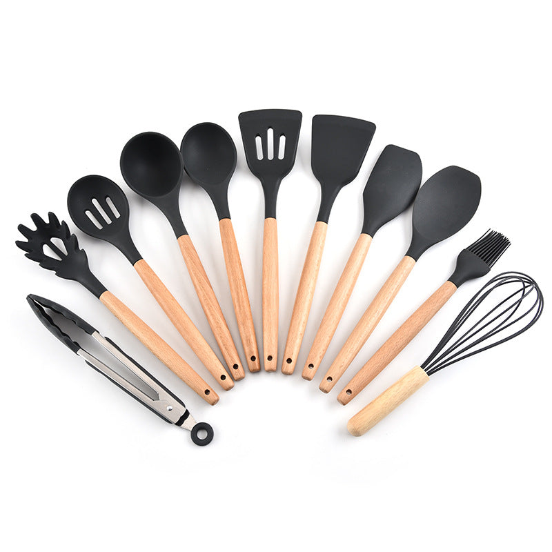 Silicone 11Pcs Kitchen Cooking Utensil Set