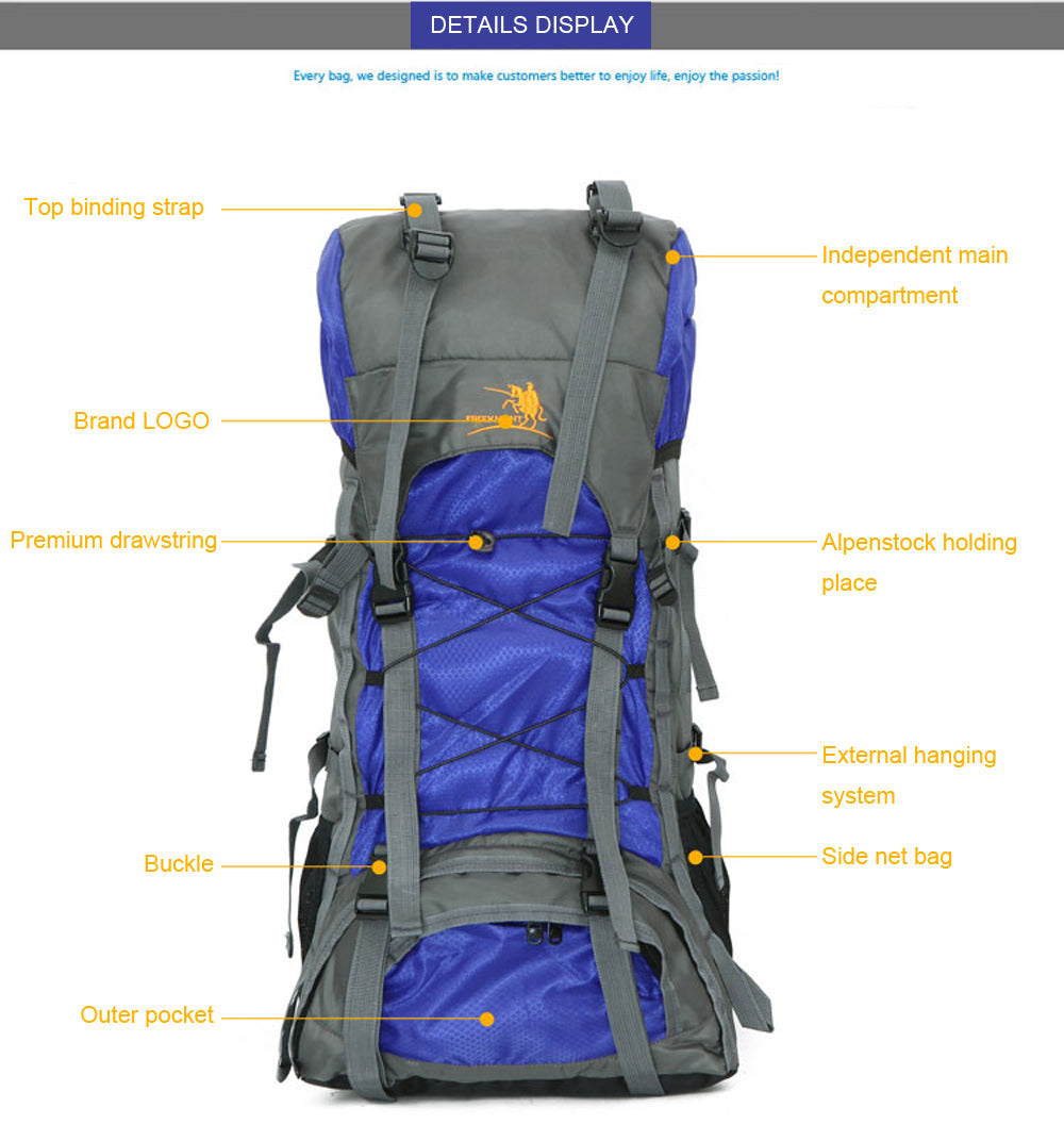 60L Travel Backpack