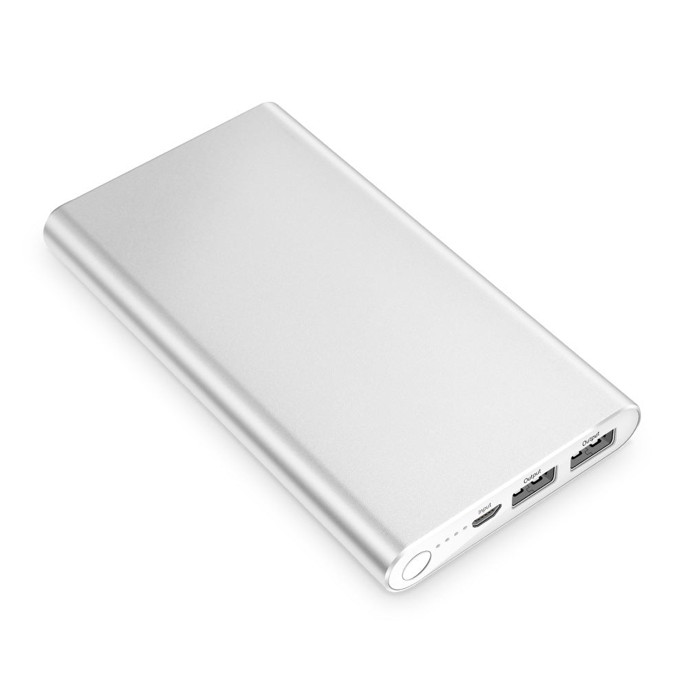 12000mAh Ultra-thin Aluminum Alloy Power Bank