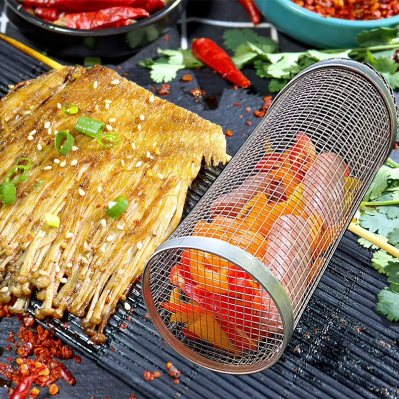 Rolling Grilling Basket